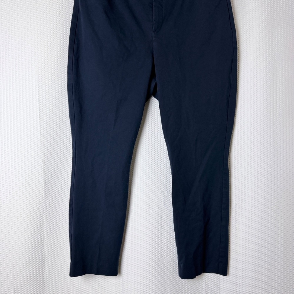 Old Navy Pixie Skinny Pants Womens 16 Navy Blue High Rise Secret Smooth Pockets - Picture 4 of 10